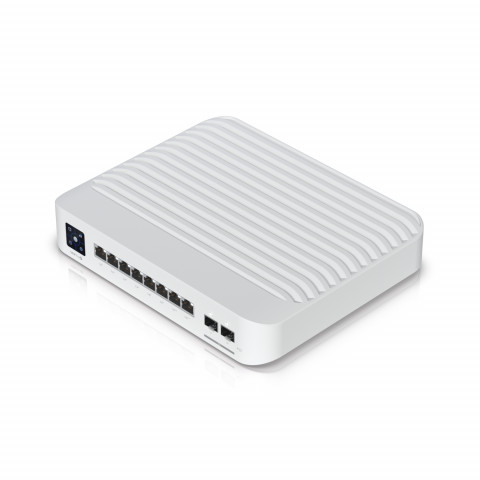 Switch Ubiquiti UniFi Pro 8 PoE 10p PoE ( PoE+: 6; PoE++: 2;) Managed Gigabit/10G (USW-Pro-8-PoE-EU) - Galeria zdjęcie 1