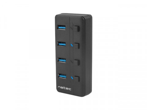 NATEC HUB USB 3.0 MANTIS 2 4-PORTY Z WŁ.+ZASILACZ - Galeria zdjęcie 3