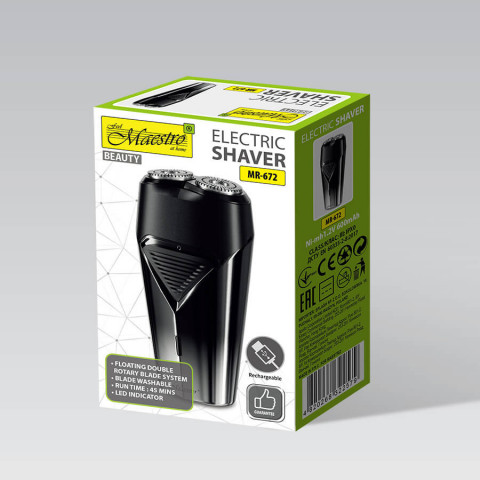 Golarka elektryczna USB MAESTRO MR-672 - Galeria zdjęcie 4