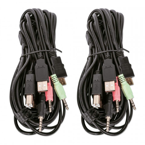 MANHATTAN PRZEŁĄCZNIK KVM HDMI/USB 2X1 DUAL-MONITO - Galeria zdjęcie 7