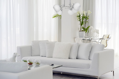 Żyrandol klasyczna lampa sufitowa wisząca Activejet IRMA Nikiel 5xE27 do salonu - Galeria zdjęcie 5