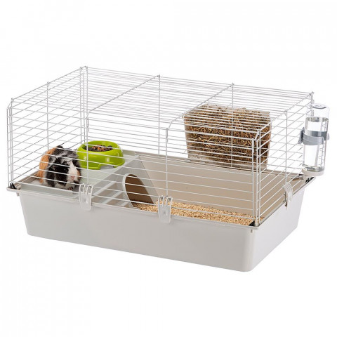 FERPLAST Cavie 80 - klatka dla świnki morskiej - 78x48x42 cm - Galeria zdjęcie 2