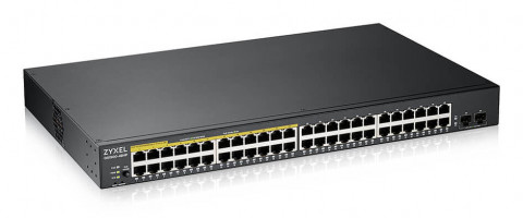Switch Zyxel GS1900-48HP 50p PoE (PoE+: 24;) 170W Managed Gigabit - Galeria zdjęcie 2