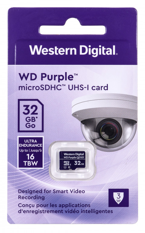 WD Purple 32GB MICRO SD WDD032G1P0C - Galeria zdjęcie 2