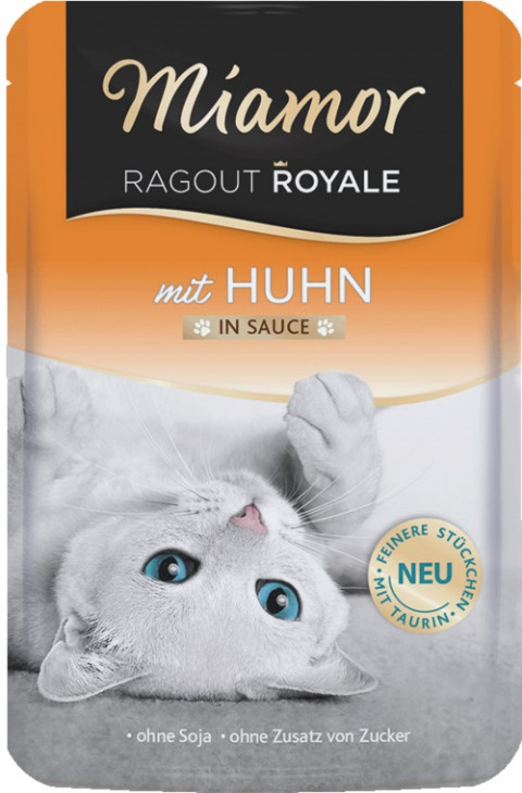 MIAMOR Ragout Royal Kurczak w sosie 100g dla kota - Galeria zdjęcie 1
