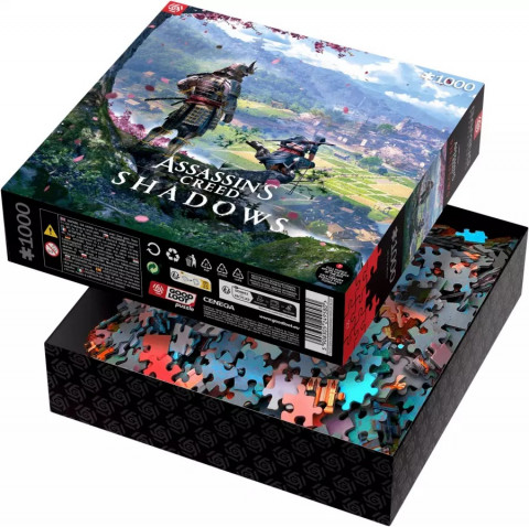 Puzzle Good Loot Gaming Puzzle: Assassin's Creed Shadows Vista of Japan 1000 elementów - Galeria zdjęcie 6