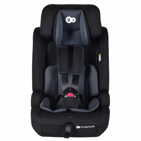 Kinderkraft fotel SAFETY FIX 2 i-Size 9-36kg Czarny 5VAT - Galeria zdjęcie 1