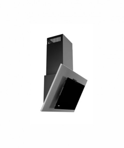Okap AKPO WK-4 NERO 2.0 60 SZARY/CZARNE SZKŁO T300 Liniowy LED/Siłownik - Galeria zdjęcie 3