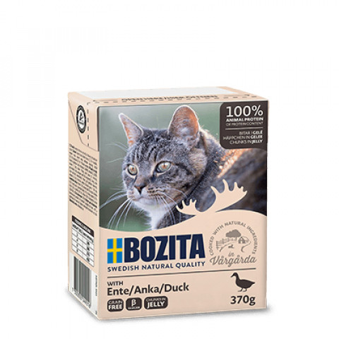 BOZITA kaczka w galaretce - mokra karma dla kota - 4x370g - Galeria zdjęcie 2