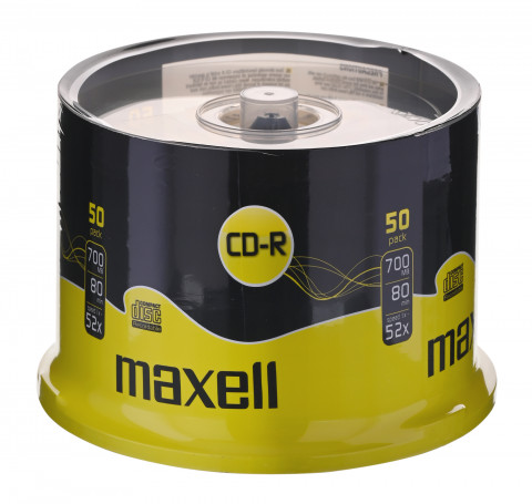 MAXELL CD-R 700 MB 52x80 min, blister, płyta - Galeria zdjęcie 1