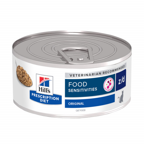 HILL'S Prescription Diet Food Sensitivities z/d Feline - mokra karma dla kota -156g - Galeria zdjęcie 1