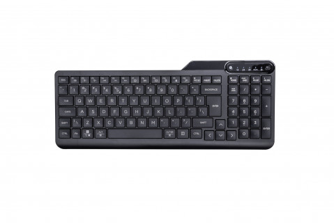 Klawiatura HP 460 Multi-Device Bluetooth Keyboard bezprzewodowa czarna 7N7B8AA - Galeria zdjęcie 1