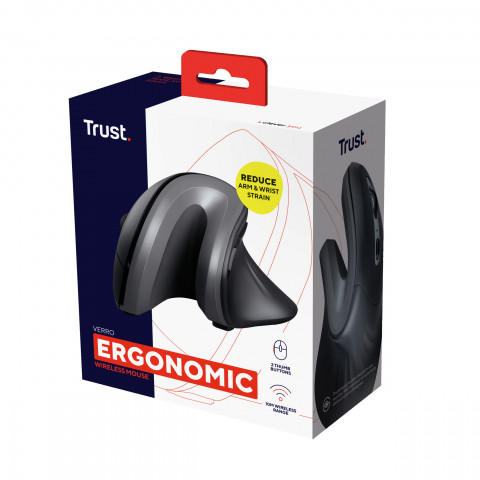 Mysz TRUST Verro Ergonomic Wireless Mouse (23507) - Galeria zdjęcie 7