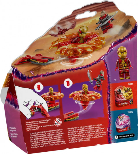 LEGO NINJAGO 71823 Smoczy spinner Spinjitzu Kaia - Galeria zdjęcie 2