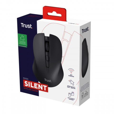 Mysz TRUST Mydo Silent wireless Black (25084) - Galeria zdjęcie 5