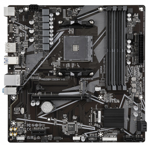 Płyta główna Gigabyte A520M DS3H V2 - Galeria zdjęcie 3