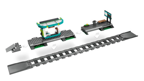 LEGO City 60423 Tramwaj miejski ze stacją - Galeria zdjęcie 5