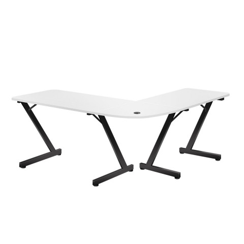 Biurko gamingowe Huzaro Hero 7.0 White - Galeria zdjęcie 5