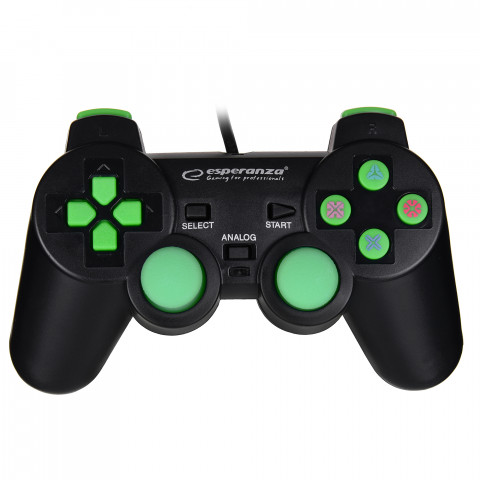 ESPERANZA GAMEPAD PC/PS3 USB ZIELONY TROOPER - Galeria zdjęcie 8