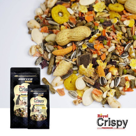 BIOFEED Royal Crispy Premium Small Animals - karma dla gryzoni - 750g - Galeria zdjęcie 2