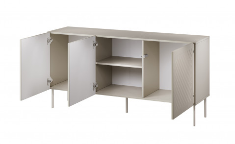 Komoda SIENA 150,5x40x75 kaszmir mat - Galeria zdjęcie 2