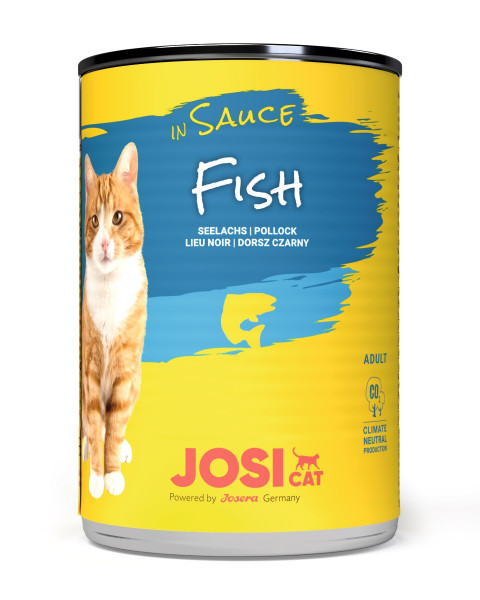 JOSERA JosiCat Ryba w sosie - mokra karma dla kota - 415 g - Galeria zdjęcie 1