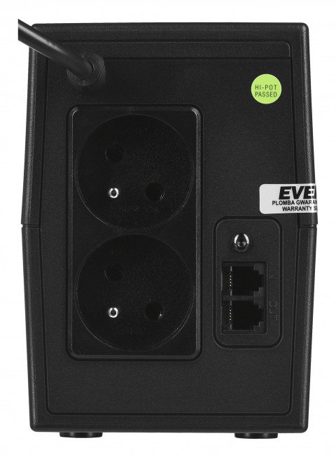 Zasilacz UPS EVER EASYLINE 850AVR USB (850VA) (T/EASYTO-000K85/00) - Galeria zdjęcie 6