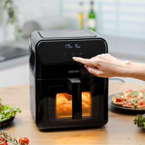 Frytownica 6,5L 1500W Air Fryer ZELMER ZAF6500 - Galeria zdjęcie 12