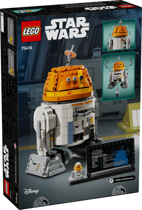 LEGO Star Wars 75416 Droid astromechaniczny Chopper (C1-10P) - Galeria zdjęcie 2