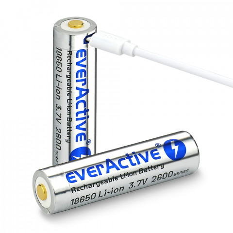 EVERACTIVE AKUMULATOR 18650 3,7V EV18650-26M - Galeria zdjęcie 5