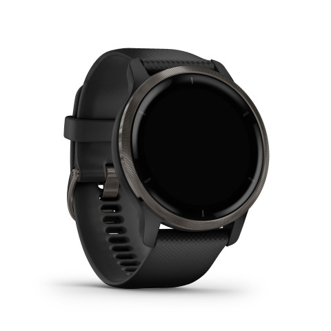 Zegarek Garmin Venu 2 (45 mm) Slate Stainless Steel Bezel / Black Case / Silicone Band - Galeria zdjęcie 58