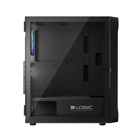 LOGIC OBUDOWA LOGIC PORTOS ARGB MIDI USB 3.0 BLACK - Galeria zdjęcie 10