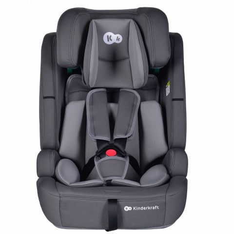 Kinderkraft fotel SAFETY FIX 2 i-Size 9-36kg Szary 5VAT - Galeria zdjęcie 1