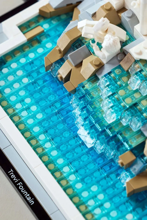 LEGO ARCHITECTURE 21062 Fontanna di Trevi - Galeria zdjęcie 8