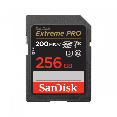 SANDISK EXTREME PRO SDXC 256GB 200/140 MB/s A2 - Galeria zdjęcie 1