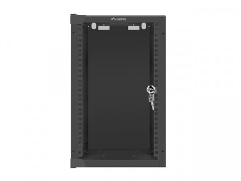 LANBERG SZAFA WISZĄCA 10" 9U (280X310, CZARNA) - Galeria zdjęcie 4