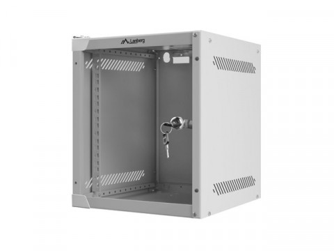 LANBERG SZAFA WISZĄCA 10" 6U (280X310, SZARA) - Galeria zdjęcie 3