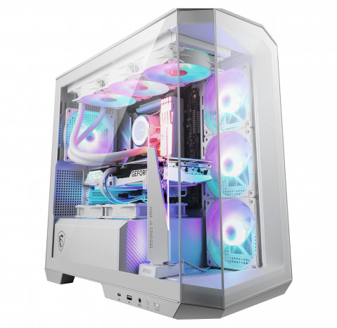 Obudowa MSI MAG PANO M100R PZ WHITE (306-7G24W21-809) - Galeria zdjęcie 15