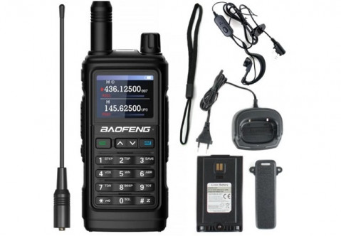 Krótkofalówka Baofeng UV-17E Czarna - Galeria zdjęcie 1