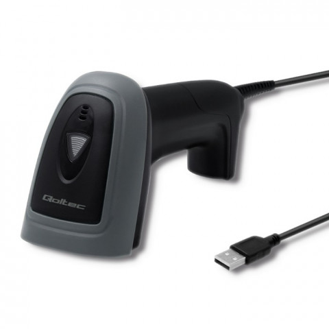 QOLTEC CZYTNIK KODÓW KRESKOWYCH 1D I 2D | USB - Galeria zdjęcie 2