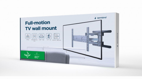 GEMBIRD UCHWYT ŚCIENNY LCD 40-80 VESA 600 X 400MM - Galeria zdjęcie 18