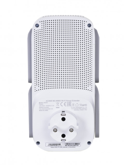 TP-Link RE650 Wireless Range Extender 2,4+5GHz, 802.11ac/b/g/n 800+1733Mb/s, Wal - Galeria zdjęcie 8