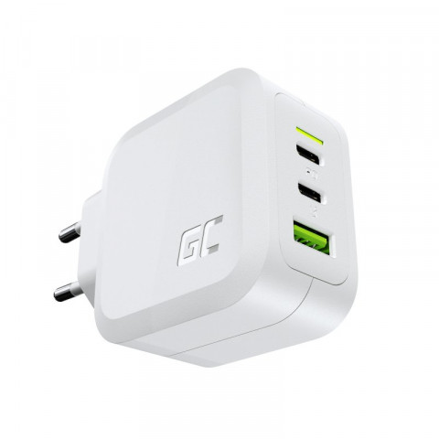 GREEN CELL ŁADOWARKA USB GC POWERGAN 65W PD BIAŁA - Galeria zdjęcie 2