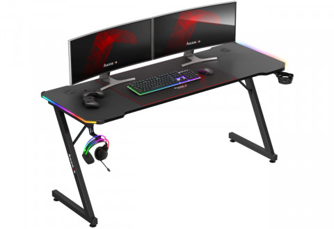 Biurko gamingowe Huzaro Hero 4.8 RGB - Galeria zdjęcie 6