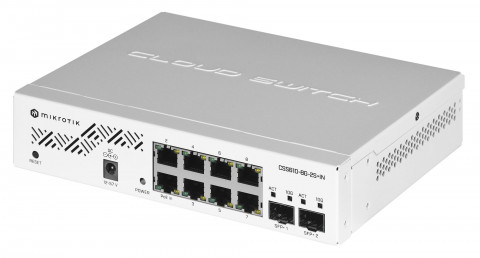 Switch Mikrotik CSS610-8G-2S+IN 10p Managed Gigabit/10G - Galeria zdjęcie 1