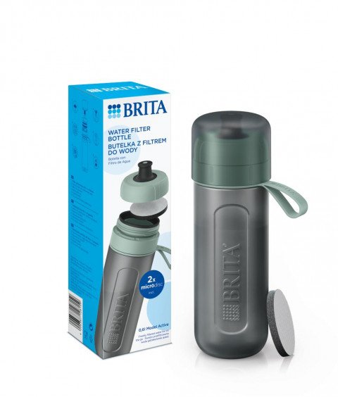 Butelka filtrująca Brita Active zieleń 2 dyski - Galeria zdjęcie 9