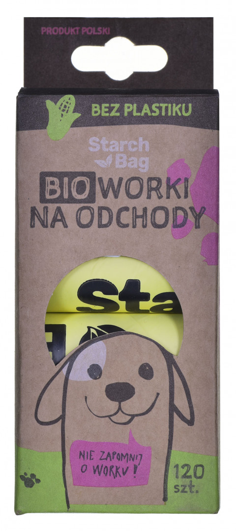 STARCH BAG - bioworki na odchody - 8 x 15 szt. - Galeria zdjęcie 2