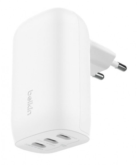 Ładowarka Belkin BoostCharge 3 Port USB-C PD 3.1 PPS Wall Charger 67W White - Galeria zdjęcie 7