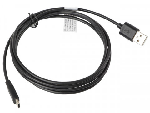 Lanberg kabel usb 2.0 type-c(m)-am 1.8m, czarny ca-usbo-10cc-0018-bk - Galeria zdjęcie 2