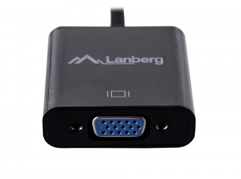 Lanberg adapter hdmi-a(m)->vga(f) + audio na kablu ad-0017-bk - Galeria zdjęcie 7